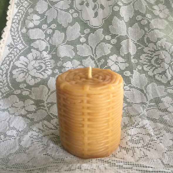 Basket candle