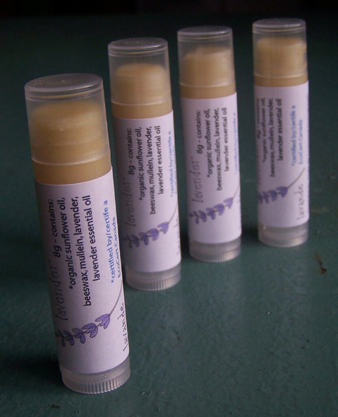 Lavender lip balm