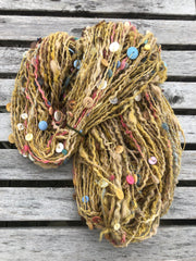 Brown alpaca neck warmer